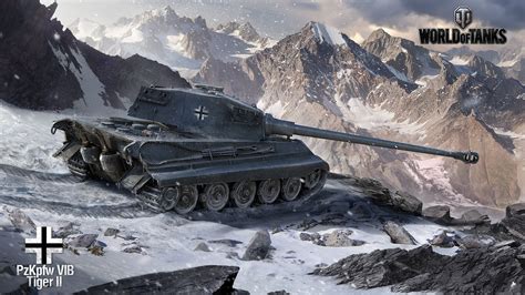 Wallpaper Weapon Tank World Of Tanks Tiger Ii Screenshot Land
