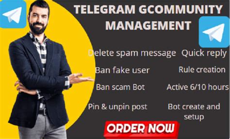 Be Your Professional Telegram Community Manager Moderator Group Admin By Matonic242 Fiverr
