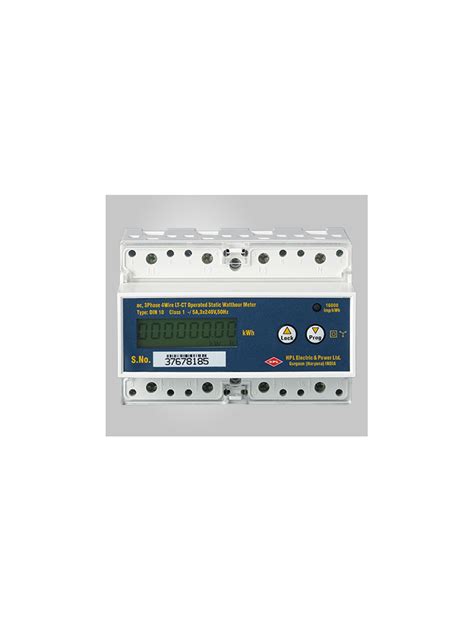 Hpl 20 80a 3 Phase Multifunction Energy Meter