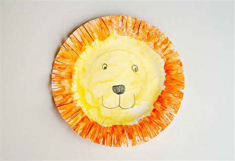 Heres An Easy Lion Painting Idea For Kids Firstcry Intelli Education
