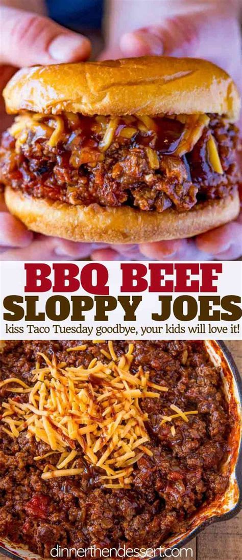 These bbq beef sandwiches are so good—and so easy! BBQ Beef Sloppy Joes made with a bbq ketchup mixture in ...
