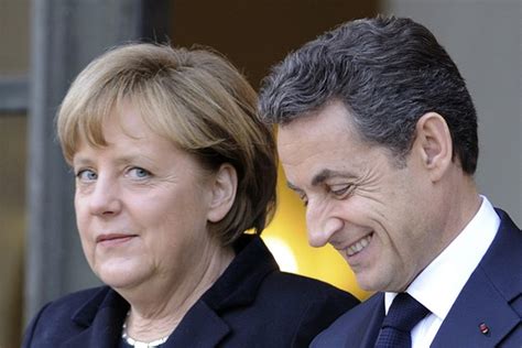 Merkel To Back Sarkozy Re Election Wsj