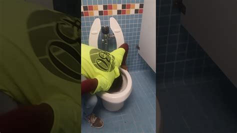 Girl Putting Head In The Toilet Youtube