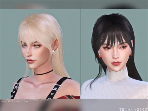 The Sims Resource Hair G16 By Daisy Sims Sims 4 Hairs