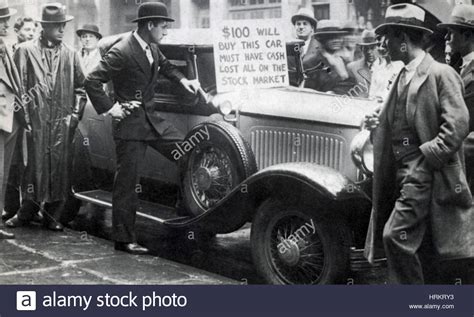 So, are we right to be hesitant? Wall Street Stock Market Crash, 1929 Stock Photo ...