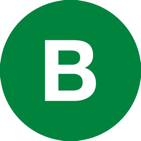 Icon Green Line B Default Download Logo Icon Png Svg
