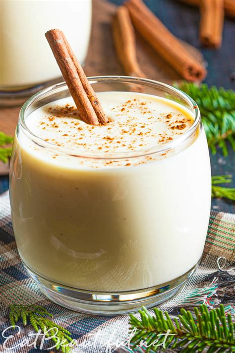 Homemade eggnog is thickened first with egg yolks and then given even more texture by folding in whipped egg whites. Non Dairy Eggnog Brands / Dairy Free Eggnog Healthful ...