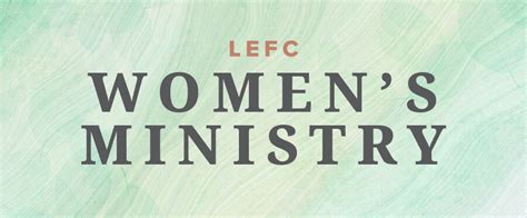 Womens Ministry Lancaster Evangelical Free Church
