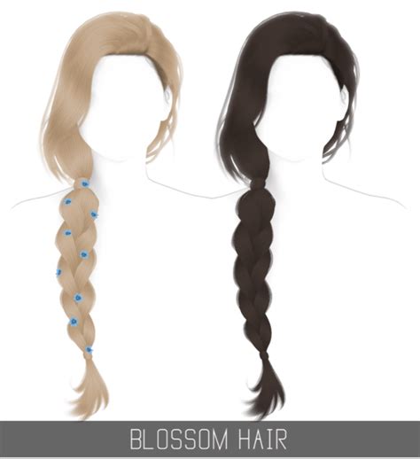 Sims 4 Cc Outfits Sims 4 Hair Braid Horlets