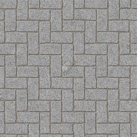 Stone Paving Outdoor Herringbone Texture Seamless 06551