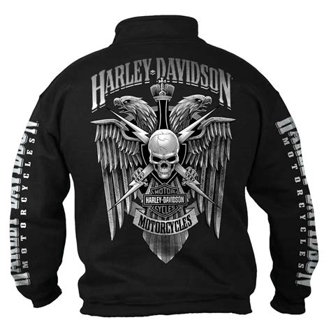 Find motorcycle riding hoodies, waterproof sweatshirts, armored and reflective hoodies. Harley-Davidson Men's Lightning Chest 1/4 Zip Cadet ...