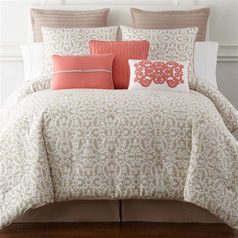 Jcpenney Home™ Stonebridge 4 Pc Comforter Set And Accessories Jcpenney