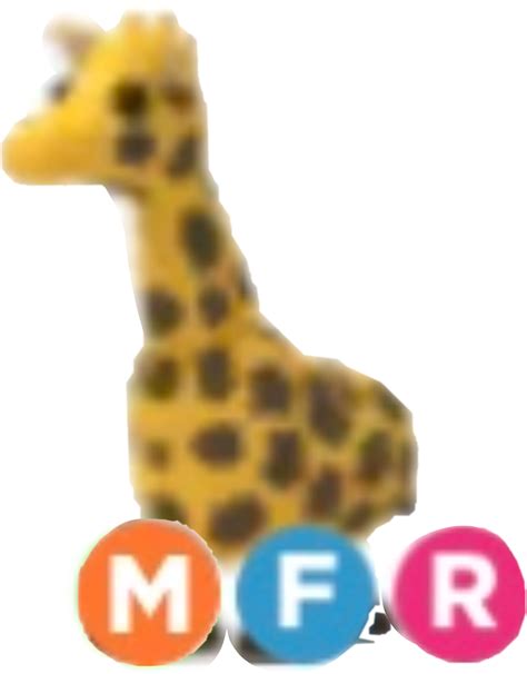 Mega Giraffe Adoptme Adoptmepet Sticker By Nqelle