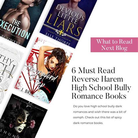 6 Must Read Reverse Harem High School Bully Romance Book Series Kindle Unlimited
