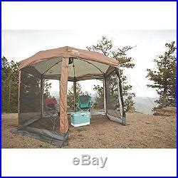 After having the tent installed and in use for about 4.5 months; 12′ X 10′ Instant Screened Canopy Two Room Hexagon ...