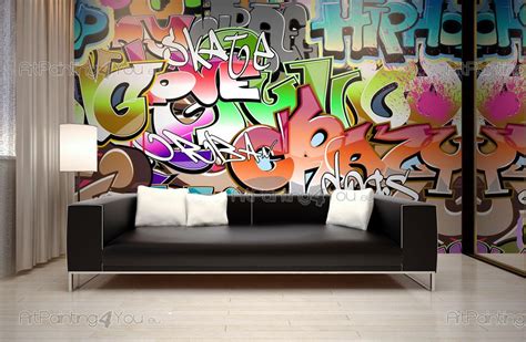 Wall Murals Graffiti And Music Canvas Prints And Posters Graffiti 2546en