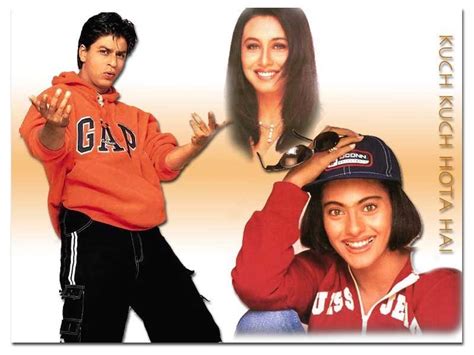 With shah rukh khan, kajol, rani mukerji, sana saeed. Vida Hindú: kuch kuch hota hai