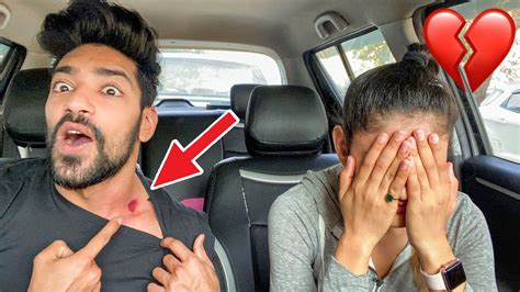 Hickey Prank On Girlfriend She Started Crying Youtube