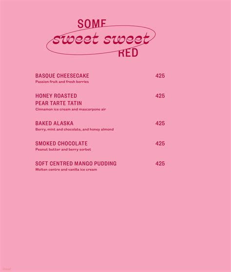 menu of red vasant vihar delhi dineout