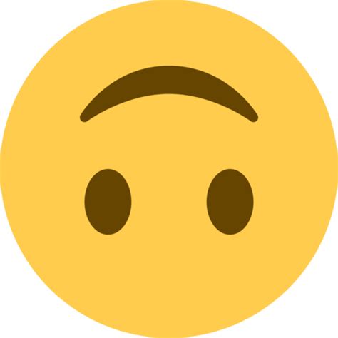 🙃 Upside Down Face Emoji
