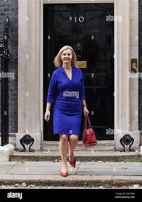 Newly Appointed Foreign Secretary Liz Truss Leaves Number 10 Downing