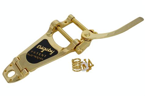 Bigsby B7 Vibrato Tremolo Tailpiece Gold Plated Finish Usa Made
