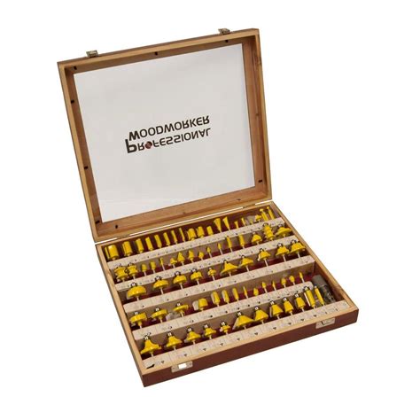 Advanced kitchen cabinets and woodworking. Professional Woodworker Router Bits Router Bit Set (75 ...