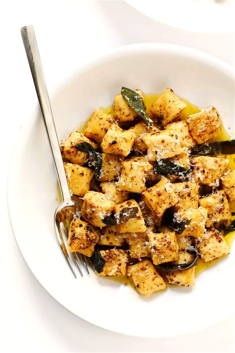 Gnocchi With Lemony Sage Brown Butter Sauce Gimme Some Oven