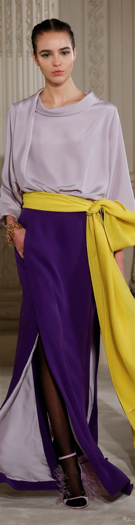 Spring 2018 Haute Couture Valentino Here Comes The Pantone Purple Are You Going To Take