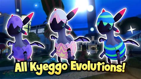 Every Kyeggo Evolution In Loomian Legacy Youtube