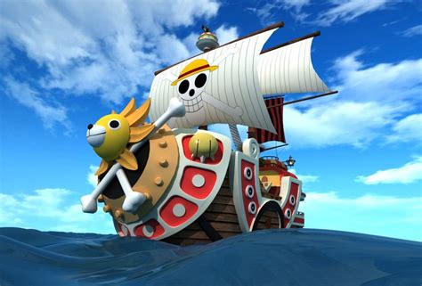 One Piece Thousand Sunny Pirate Ship Gratuit Modèle 3d In Bateau à
