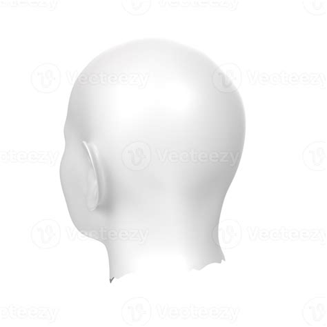 3d Rendering Of Human Bust 18066237 Png