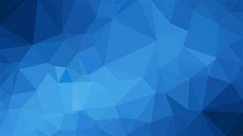 Free Dark Blue Geometric Polygon Background Vector