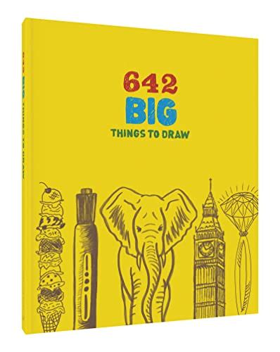 642 Big Things To Draw By Chronicle Books Used 9781452147352
