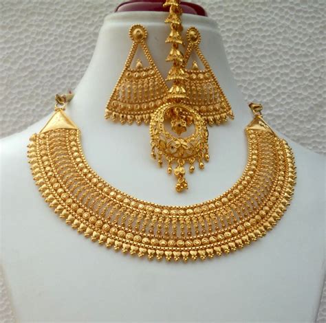 gold bridal necklace gold jewelry necklace bridal gold jewellery wedding jewelry long