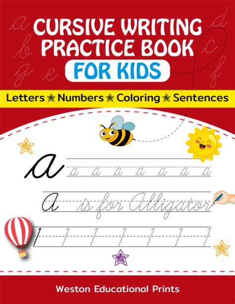 Buy Cursive Writing Practice Book For Kids Cursive Writing Workbook