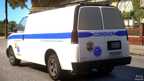 We separate the rumors and set the facts straight. Los Angeles Coroner Van para GTA 4