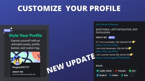 Discord Profile Customization Beta Profile Banner 2021 Youtube