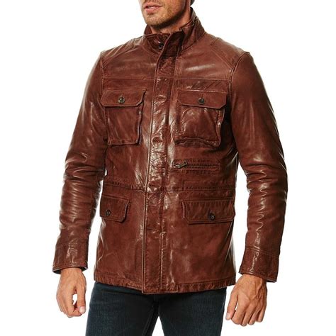 Avec un blouson homme réalisé dans une autre matière, vous pouvez. MCS Blouson en cuir marron pas cher - Blouson Homme ...