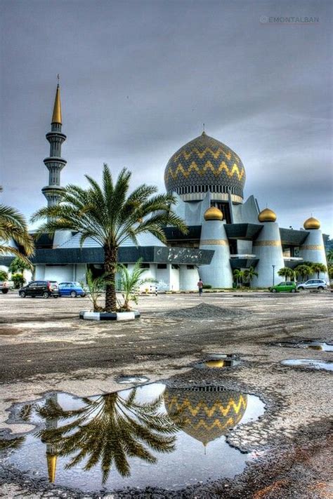 Per parą, 7 dienas per savaitę! Sabah State Mosque, Kota Kinabalu, Malaysia | Malaysia ...