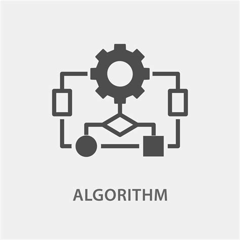 icono de algoritmo ilustración vectorial para diseño gráfico y web