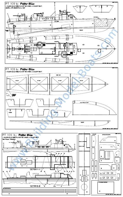 Looking For A Giant Pt Boat Plan Look No Further Here Is A Simplified