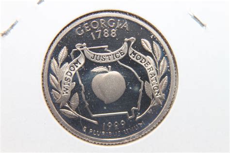 1999 S Proof Georgia State Quarter 8059