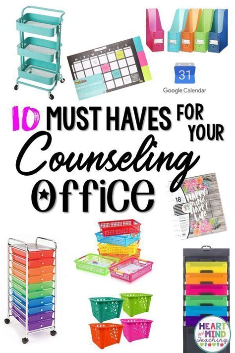 10 Must Haves For Your School Counseling Office School Counseling