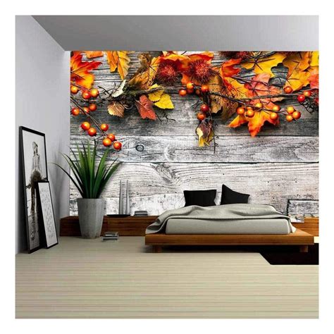 Wall26 Autumn Background Removable Wall Mural Self Adhesive Large