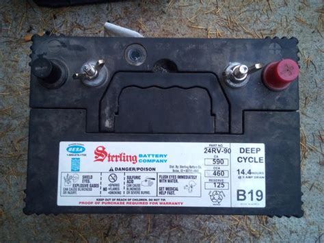 2 Sterling 24rv 90 Deep Cycle Batteries For Sale In Vancouver Wa Offerup