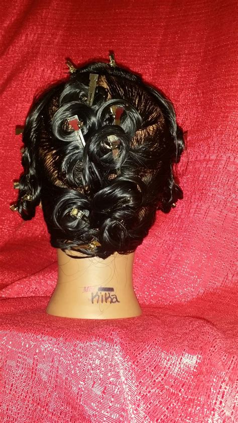 Pin Curls Pin Curls Mannequin Hairstyles Curls
