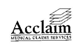 Health insurance can be offered by government programs or by private companies. ACCLAIM MEDICAL CLAIMS SERVICES Trademark of North Mississippi Health Services, Inc.. Serial ...