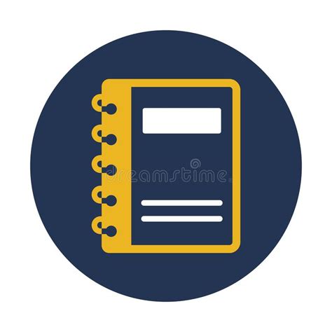 Diary Memo Book Isolated Isolated Vector Icon Which Can Easily Modify