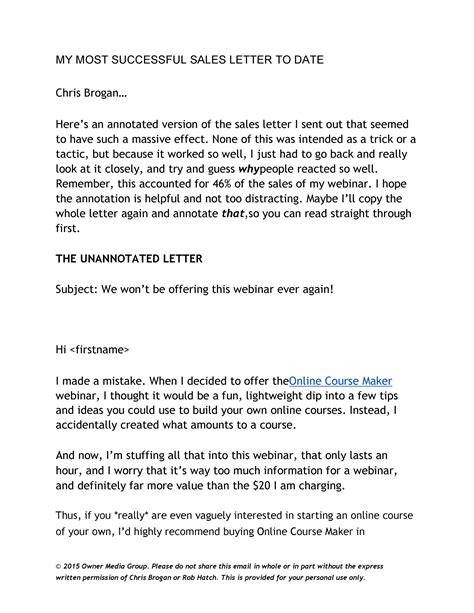 You can use it to turn your readers into customers or introduce a sales letters should be easy to understand. 50 Effective Sales Letter Templates (w/ Examples) ᐅ ...